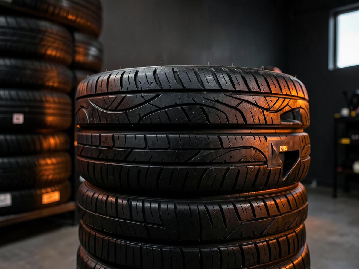 Автомобільні шини у магазині у Львові